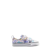 Converse Toddler's Chuck Taylor All Star Dinosaur Easy On Sneakers White, Toddler Canvas