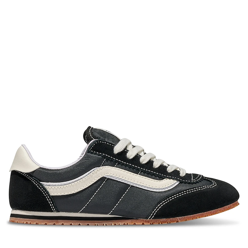 Vans Super Lowpro Sneakers Black/Off-White Black White, Womens / Mens Suede