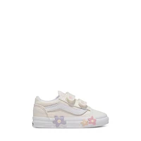 Vans Toddler's Old Skool V Sneakers Off-white/Floral White Os Div., Toddler Canvas