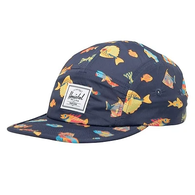Herschel Supply Co. Kids Beach UV Something Fishy Cap in Marine Misc, Nylon