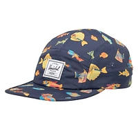 Herschel Supply Co. Kids Beach UV Something Fishy Cap in Marine Misc, Nylon