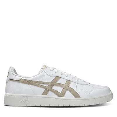 ASICS Men's Japan S Sneakers White/Gray White Misc, Leather
