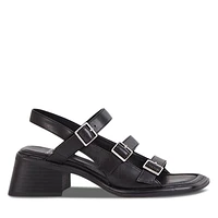 Vagabond Shoemakers Women's Ines Heeled Sandals Black, Leather