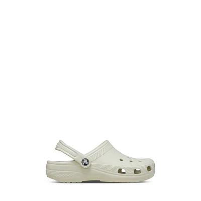 Crocs Toddler's Classic Clogs Linen White Os, Toddler