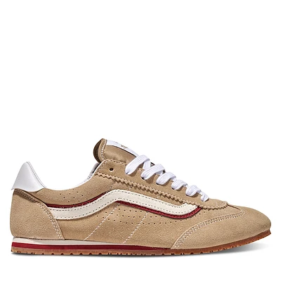 Vans Women's Super Lowpro Sneakers Beige, Suede