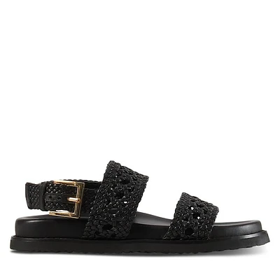 Floyd Women's Eve Sandals Black, Leather
