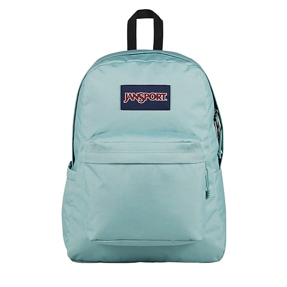 Jansport Superbreak Plus Backpack in Green, Polyester