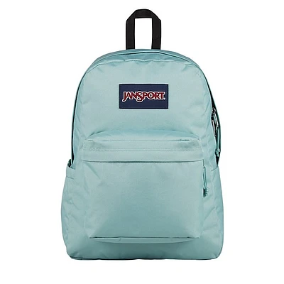 Jansport Superbreak Plus Backpack in Green, Polyester