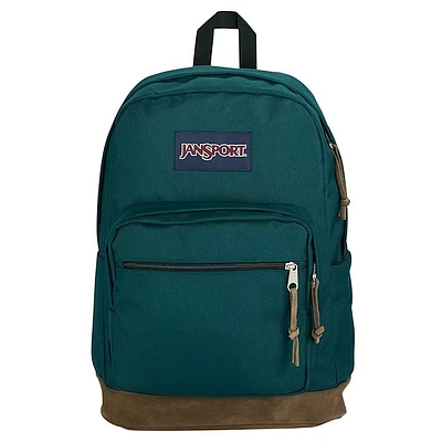 Jansport Right Pack Backpack in Sarcelle, Suede