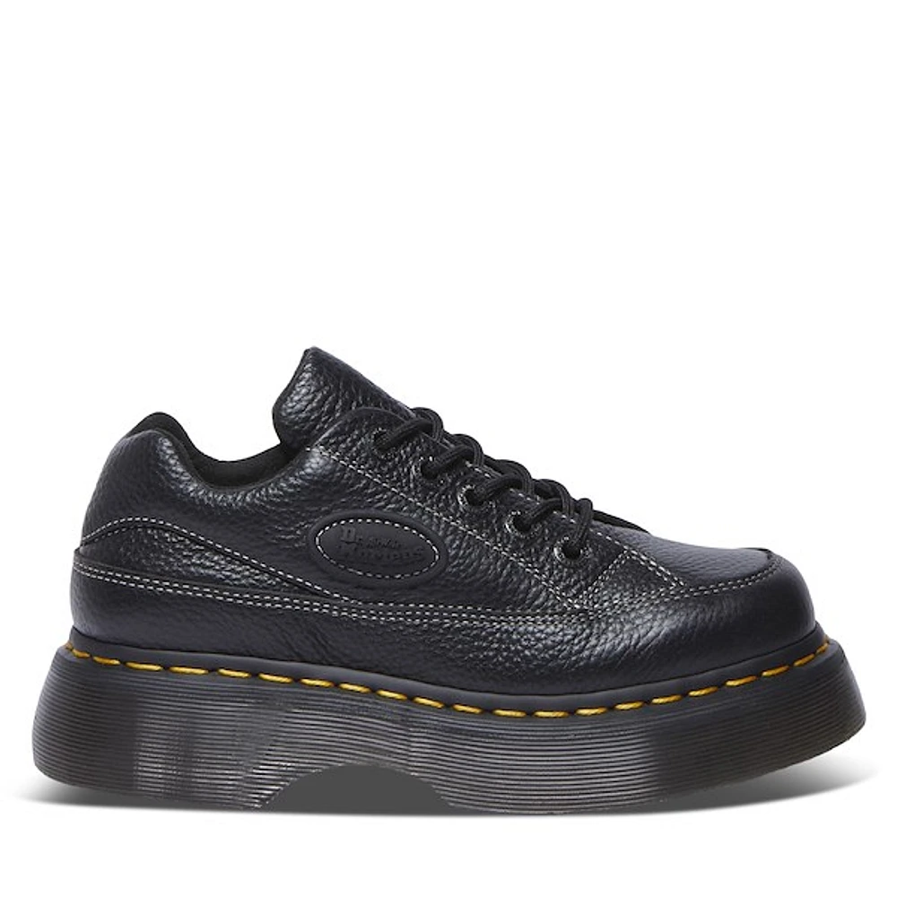 Dr. Martens Women's 8353 Buzz 5-Eye Shoes in Black, Size 9, Leather