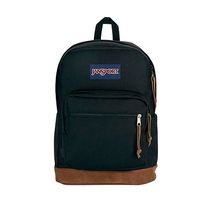 Jansport Right Pack Backpack in Black, Suede
