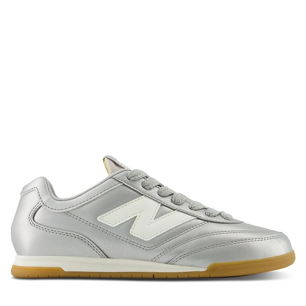 New Balance RC42 Sneakers Silver/White Metal Misc, Womens / Mens Leather