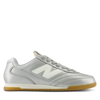 New Balance RC42 Sneakers Silver/White Metal Misc, Womens / Mens Leather