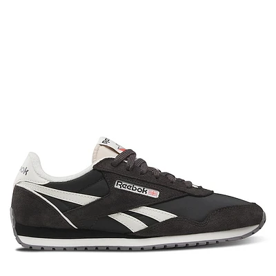 Reebok Women's Classic AZ Sneakers Black White, Suede