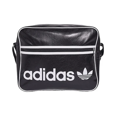 adidas OG Airliner Shoulder Bag in Black White, Leather