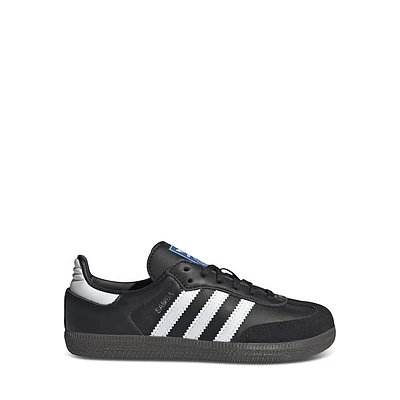adidas Little Kid's Samba OG Sneakers Black White, Largeittle Kid Leather