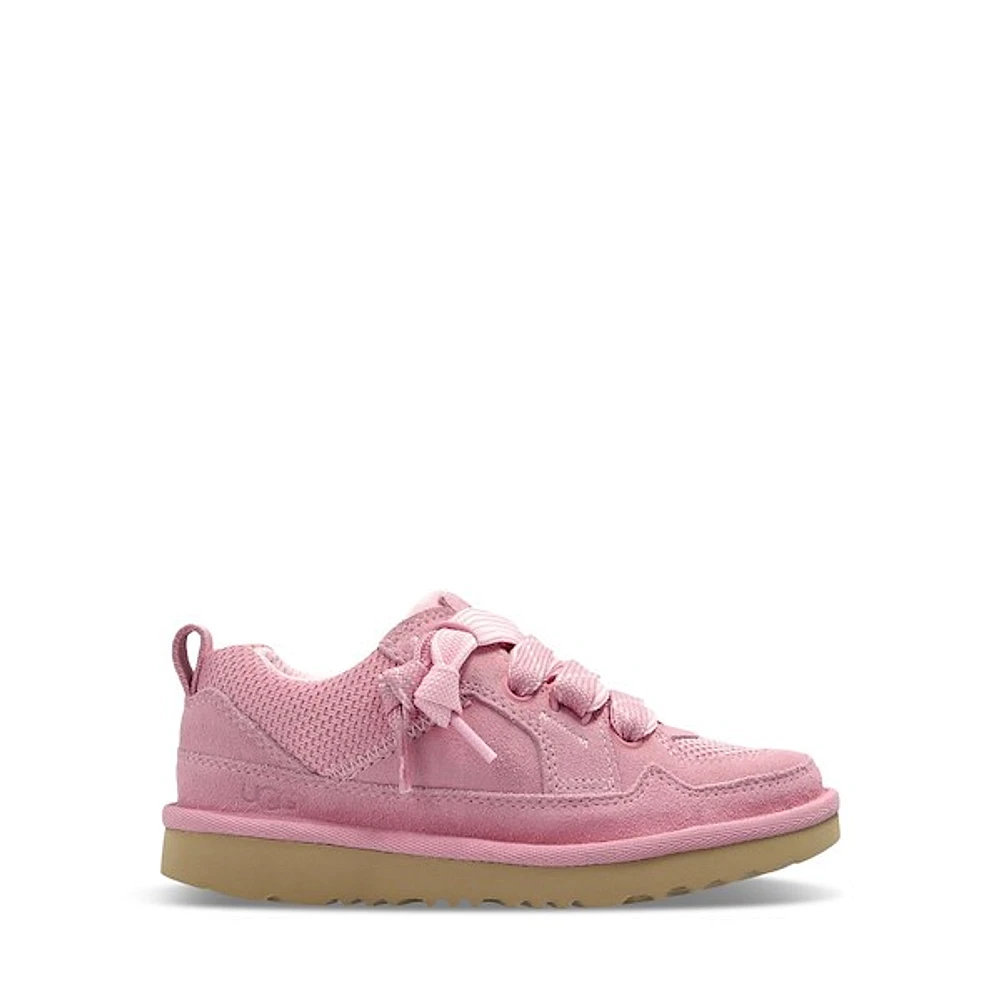 UGG Big Kid's Lo Lowmel Sneakers Rose Pale, Kid / Womens Suede