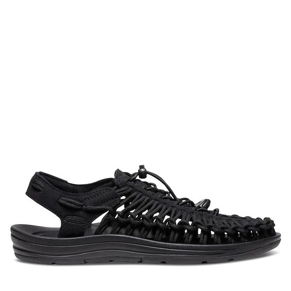 KEEN Women's Uneek Sandals Black, Rubber