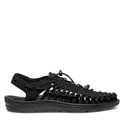 KEEN Women's Uneek Sandals Black, Rubber