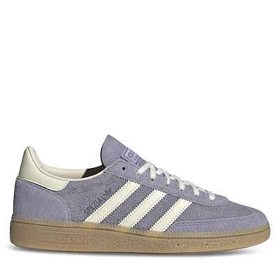 adidas Women's Handball Spezial Sneakers Lilac/Off-White Lilas, Suede