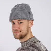 Vans Core Basics Beanie Hat in Gray, Acrylic