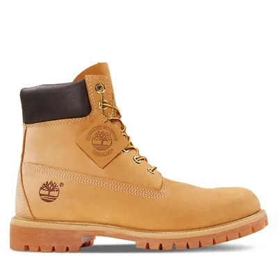 Timberland Men's 6-Inch Premium Waterproof Boots Camel, Leather