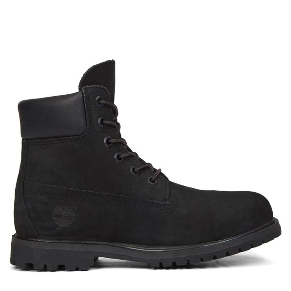 Timberland Women's 6-Inch Premium Waterproof Boots Black Misc, Leather