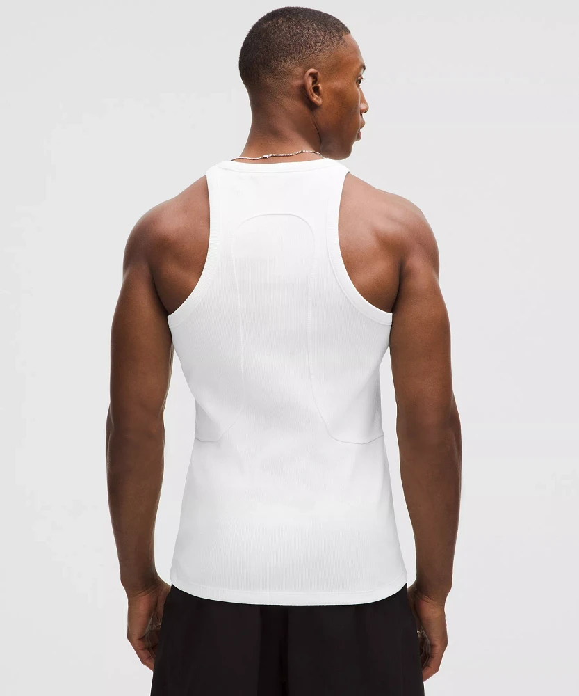 Ribbed Cotton Tight-Fit Tank Top *SLNSH Collection | Men's Sleeveless & Tops