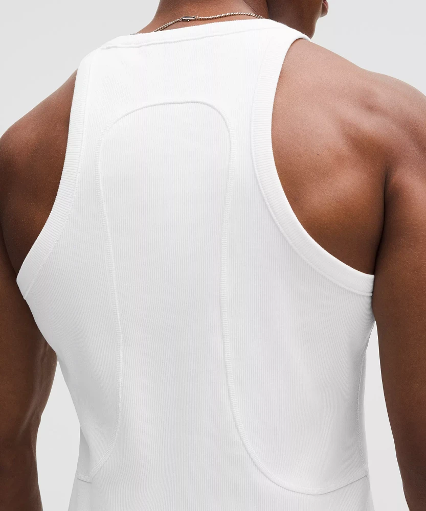 Ribbed Cotton Tight-Fit Tank Top *SLNSH Collection | Men's Sleeveless & Tops