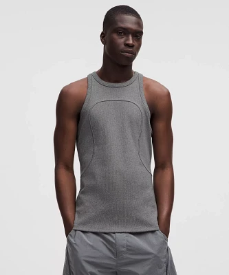 Ribbed Cotton Tight-Fit Tank Top *SLNSH Collection | Men's Sleeveless & Tops