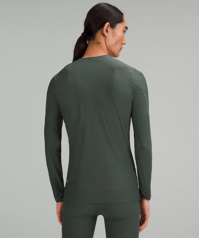 Lululemon athletica SenseKnit Running Long-Sleeve Shirt, Men's Long Sleeve  Shirts