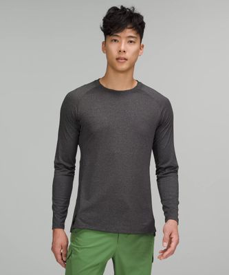 Textured Training Long Sleeve Shirt | Men's Shirts