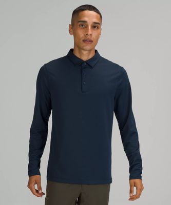Evolution Long Sleeve Polo Shirt | Men's Shirts