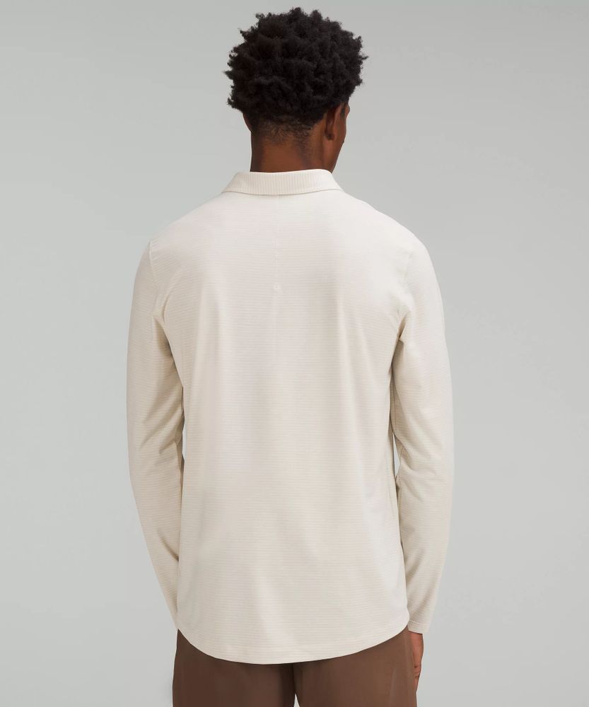 Evolution Long Sleeve Polo Shirt | Men's Shirts