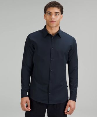 New Venture Slim-Fit Long-Sleeve Shirt | Men's Long Sleeve Shirts