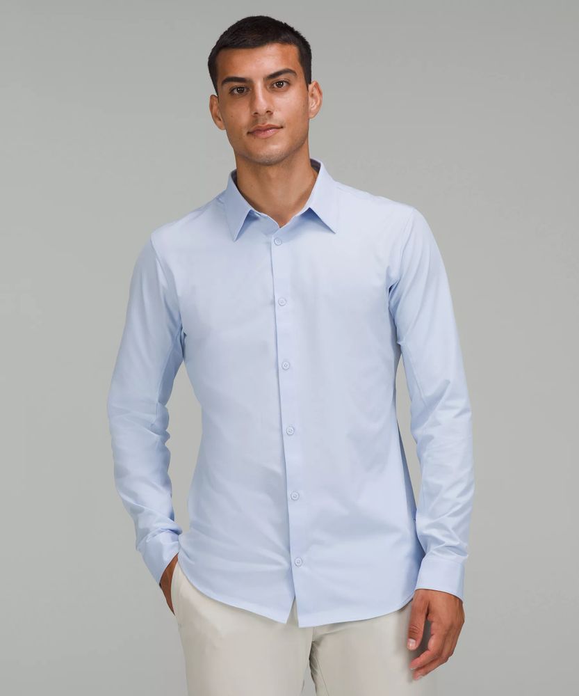 New Venture Slim-Fit Long-Sleeve Shirt | Men's Long Sleeve Shirts