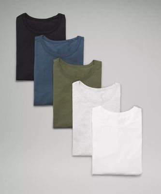 5 Year Basic T-Shirt Pack | Men's Short Sleeve Shirts & Tee's
