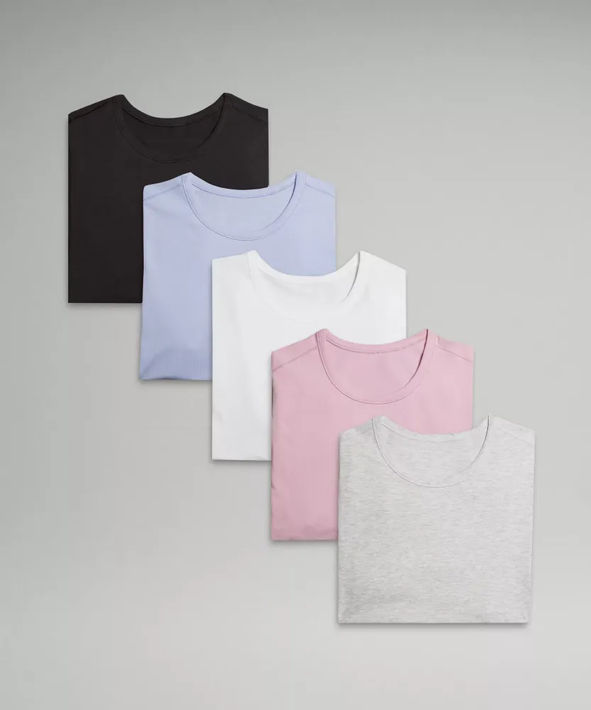 Lululemon athletica 5 Year Basic T-Shirt *5 Pack, Men's Short Sleeve  Shirts & Tee's