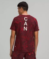 Team Canada lululemon Fundamental T-Shirt *COC Logo | Men's Short Sleeve Shirts & Tee's