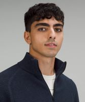 Textured Knit Half-Zip Sweater | Men's Hoodies & Sweatshirts