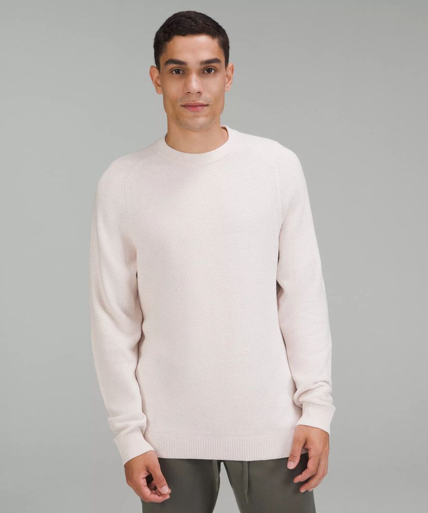 Textured Knit Crewneck Sweater | Men's Hoodies & Sweatshirts