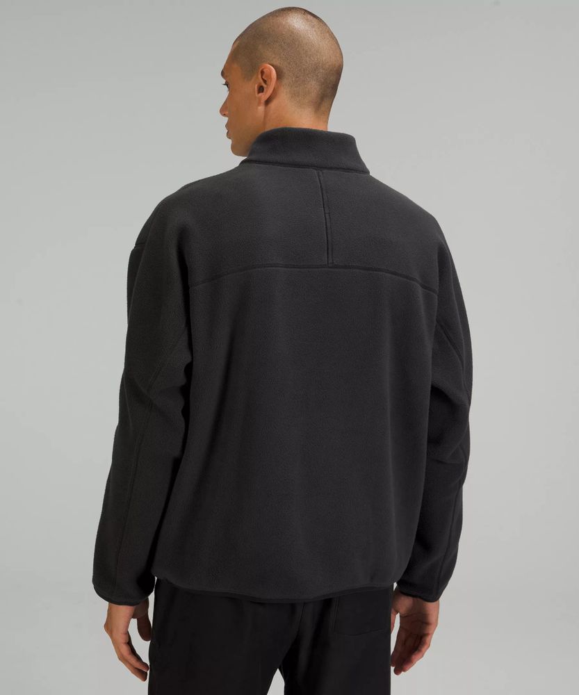 Oversized-Fit Fleece Half Zip | Men's Hoodies & Sweatshirts