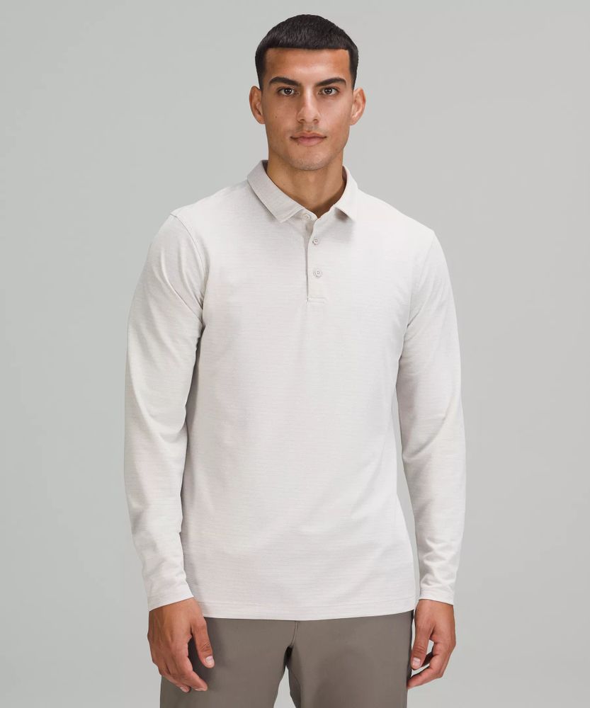 Evolution Long Sleeve Polo Shirt *Pique Fabric | Men's Shirts