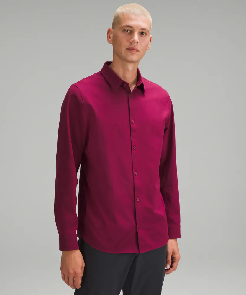 Lululemon athletica New Venture Classic-Fit Long-Sleeve Shirt, Men's Long  Sleeve Shirts