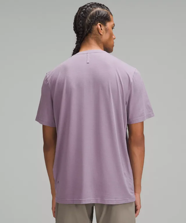 Lululemon Pique Oversized-Fit T-Shirt - Purple - Size XXL Easy Care Fabric