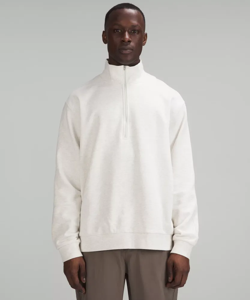 French Terry Oversized Half Zip | Men's Hoodies & Sweatshirts