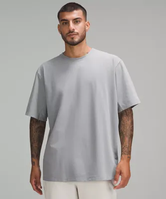 Pique Oversized-Fit T-Shirt | Men's Short Sleeve Shirts & Tee's
