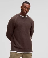 Textured Knit Crewneck Sweater | Men's Hoodies & Sweatshirts