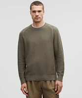 Textured Knit Crewneck Sweater | Men's Hoodies & Sweatshirts