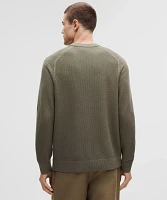 Textured Knit Crewneck Sweater | Men's Hoodies & Sweatshirts